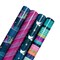 LaRibbons 30" x 10' Holiday Wrapping Paper Bundle (4-pack) | Peace on Earth